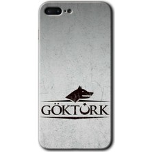 Gramaphone Apple iPhone 7 Plus Kılıf Hd Desen Baskılı Arka Kapak + Kırılmaz Cam - Göktürk