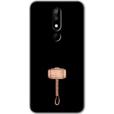 Gramaphone Casper Via P3 Kılıf Hd Desen Baskılı Arka Kapak + Kırılmaz Cam - Thor Çekiç