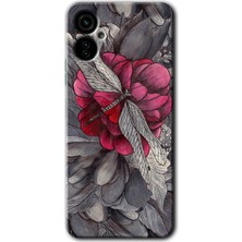 Gramaphone Tecno Camon 19 Neo Kılıf Hd Desen Baskılı Arka Kapak + Kırılmaz Cam - Kelebek Ömrü