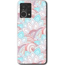 Gramaphone Oppo Reno 7 4g Kılıf Hd Desen Baskılı Arka Kapak + Kırılmaz Cam - Çin Mandala 1