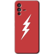 Gramaphone Vivo V23 5g Kılıf Hd Desen Baskılı Arka Kapak + Kırılmaz Cam - Flash Logo