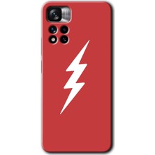 Gramaphone Redmi Note 11 Pro Plus 5g Kılıf Hd Desen Baskılı Arka Kapak + Kırılmaz Cam - Flash Logo