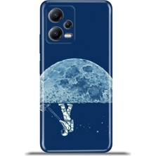 Cupcase Xiaomi Redmi Note 12 5g Kılıf Esnek Silikon Kamera Koruma 4K Desenli Özel Tasarım - Clean World