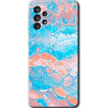 Gramaphone Galaxy A73 Kılıf Hd Desen Baskılı Arka Kapak + Kırılmaz Cam - Bubbles 1