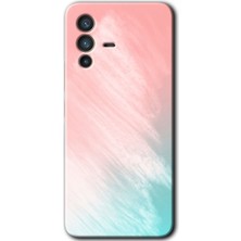 Gramaphone Vivo V23 5g Kılıf Hd Desen Baskılı Arka Kapak + Kırılmaz Cam - Art Design 25