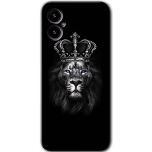 Gramaphone Omix X5 Kılıf Hd Desen Baskılı Arka Kapak - King Lion