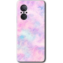 Gramaphone Huawei Nova 9 Se Kılıf Hd Desen Baskılı Arka Kapak - Pembe-Duman
