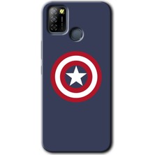 Gramaphone Infinix Smart 5 Kılıf Hd Desen Baskılı Arka Kapak + Kırılmaz Cam - Captain!