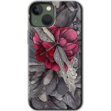 Gramaphone Apple iPhone 13 Kılıf Hd Desen Baskılı Arka Kapak - Kelebek Ömrü