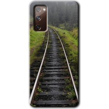 Gramaphone Galaxy S20 Fe Kılıf Hd Desen Baskılı Arka Kapak - Tren Yolu