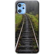 Gramaphone Reeder S19 Max Pro Kılıf Hd Desen Baskılı Arka Kapak - Tren Yolu