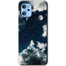 Gramaphone Reeder S19 Max Pro Kılıf Hd Desen Baskılı Arka Kapak - Gece Gökyüzü