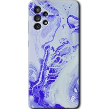 Gramaphone Galaxy A73 Kılıf Hd Desen Baskılı Arka Kapak - Cranny Liquid Wall