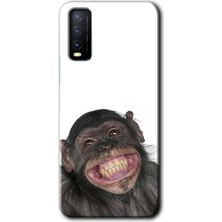 Gramaphone Vivo Y20 Kılıf Hd Desen Baskılı Arka Kapak + Kırılmaz Cam - Şıpsevdi Aşk