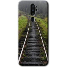 Gramaphone Oppo A5 2020 Kılıf Hd Desen Baskılı Arka Kapak - Tren Yolu