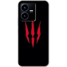 Gramaphone Vivo Y35S Kılıf Hd Desen Baskılı Arka Kapak + Kırılmaz Cam - Ayı Pençesi