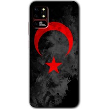 Gramaphone Reeder S19 Max Kılıf Hd Desen Baskılı Arka Kapak - Black Ayyıldız