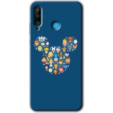 Gramaphone Huawei P30 Lite Kılıf Hd Desen Baskılı Arka Kapak - Mickey