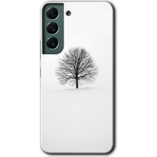 Gramaphone Galaxy S22 Kılıf Hd Desen Baskılı Arka Kapak - Alone Tree