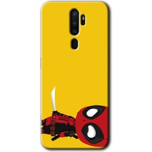 Gramaphone Oppo A5 2020 Kılıf Hd Desen Baskılı Arka Kapak - Deadpool 6