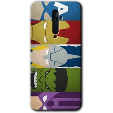 Gramaphone Oppo Reno 2z Kılıf Hd Desen Baskılı Arka Kapak - Avengers-1