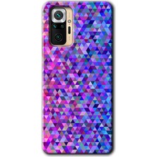 Gramaphone Redmi Note 10 Pro Kılıf Hd Desen Baskılı Arka Kapak - Pixel Mozaik