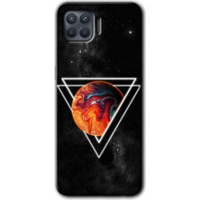 Gramaphone Oppo Reno 4 Lite Kılıf Hd Desen Baskılı Arka Kapak - Kızıl Gezegen