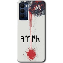 Gramaphone Tecno Camon 18P Kılıf Hd Desen Baskılı Arka Kapak - Kan Uykusu