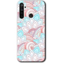 Gramaphone Realme 5i Kılıf Hd Desen Baskılı Arka Kapak - Çin Mandala 1