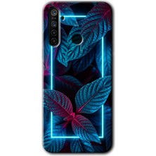Gramaphone Realme 5i Kılıf Hd Desen Baskılı Arka Kapak - Mekanik Yaprak 4