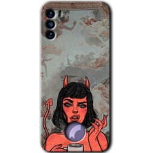 Gramaphone Reeder S19 Max Pro S Kılıf Hd Desen Baskılı Arka Kapak - Devil Girl