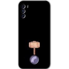 Gramaphone Reeder S19 Max Pro S Kılıf Hd Desen Baskılı Arka Kapak - Thor Çekiç
