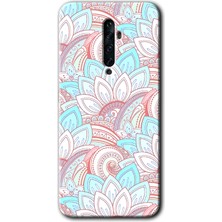 Gramaphone Oppo Reno 2z Kılıf Hd Desen Baskılı Arka Kapak + Kırılmaz Cam - Çin Mandala 1