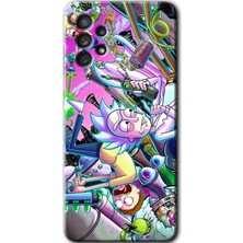 Gramaphone Galaxy A53 Kılıf Hd Desen Baskılı Arka Kapak - Graffiti Çizgi Film