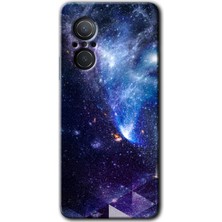Gramaphone Huawei Nova 9 Se Kılıf Hd Desen Baskılı Arka Kapak + Kırılmaz Cam - Galaksi