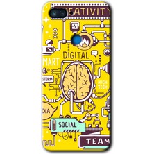 Gramaphone Xiaomi Mi 8 Lite Kılıf Hd Desen Baskılı Arka Kapak - Smart 2