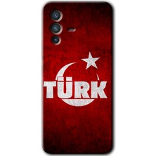 Gramaphone Vivo V23 5g Kılıf Hd Desen Baskılı Arka Kapak - Ayyıldız Türk