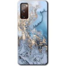 Gramaphone Galaxy S20 Fe Kılıf Hd Desen Baskılı Arka Kapak - Eski Mermer