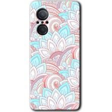 Gramaphone Huawei Nova 9 Se Kılıf Hd Desen Baskılı Arka Kapak + Kırılmaz Cam - Çin Mandala 1
