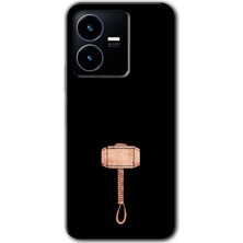 Gramaphone Vivo Y35S Kılıf Hd Desen Baskılı Arka Kapak - Thor Çekiç
