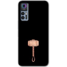 Gramaphone Tcl 30 Plus Kılıf Hd Desen Baskılı Arka Kapak - Thor Çekiç