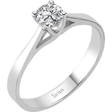 Sirius Pırlanta G Renk 0,42 Karat Pırlanta Tektaş Yüzük 0401R0092