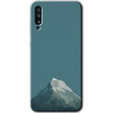 Gramaphone Galaxy A50 Kılıf Hd Desen Baskılı Arka Kapak - Alone Mountain