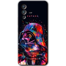 Gramaphone Vivo V23 5g Kılıf Hd Desen Baskılı Arka Kapak + Kırılmaz Cam - Father Vader