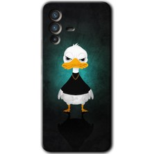 Gramaphone Vivo V23 5g Kılıf Hd Desen Baskılı Arka Kapak + Kırılmaz Cam - Angry Duck