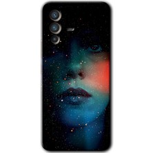 Gramaphone Vivo V23 5g Kılıf Hd Desen Baskılı Arka Kapak - Karanlık Kadın