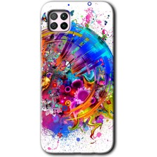 Gramaphone Huawei P40 Lite Kılıf Hd Desen Baskılı Arka Kapak - 4K Clock