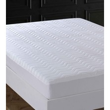 Menderes Home Cotton Collection Çift Kişilik Kapitone Yatak Alezi ( Fitted ) 140X200 cm Byz