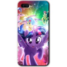 Gramaphone Oppo Rx 17 Neo Kılıf Hd Desen Baskılı Arka Kapak + Kırılmaz Cam - Pony