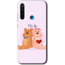 Gramaphone Redmi Note 8 Kılıf Hd Desen Baskılı Arka Kapak - Sevgili Ayıcık